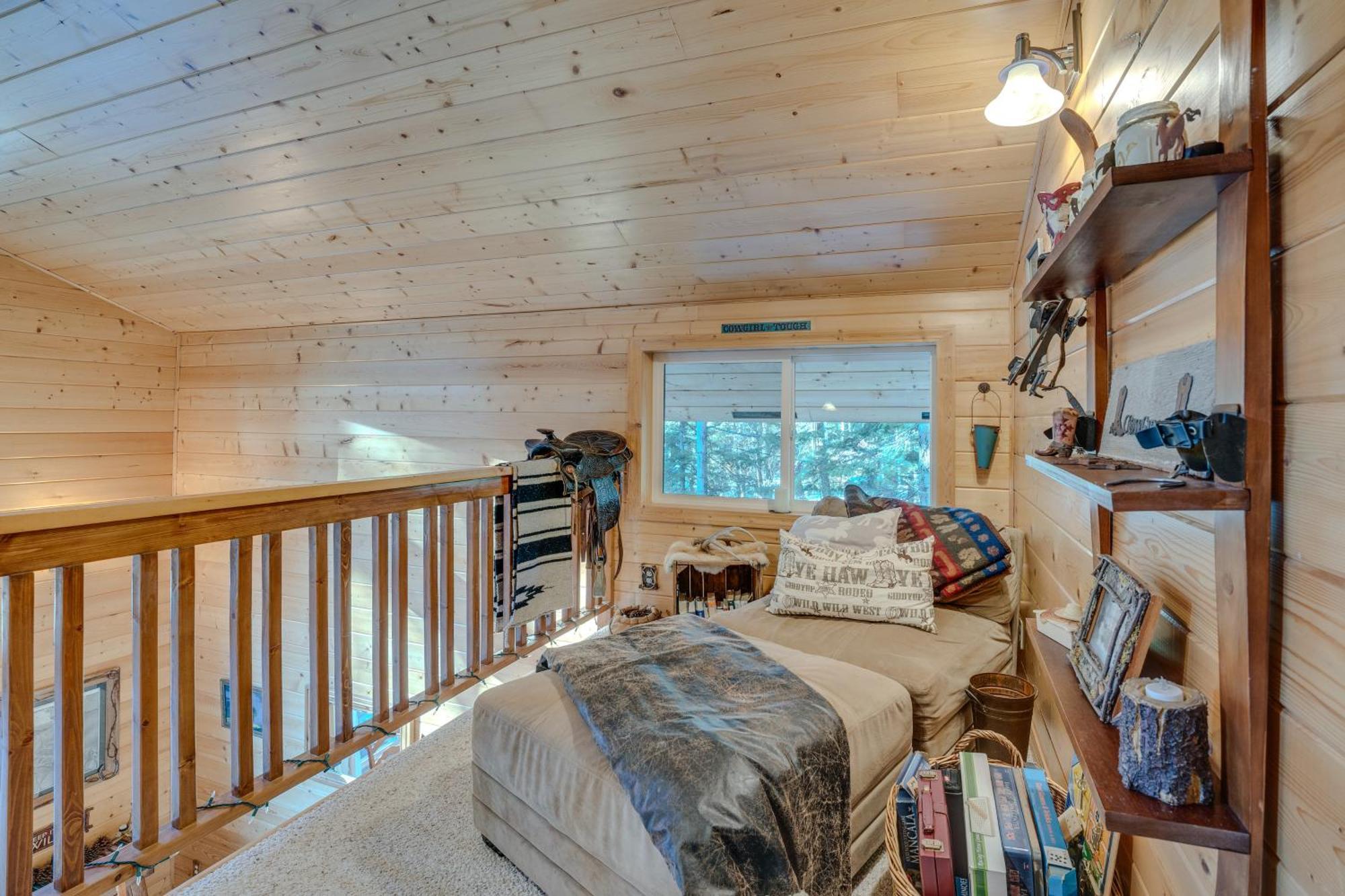 Quaint Cabin Deck And Grill In Leavenworth Esterno foto